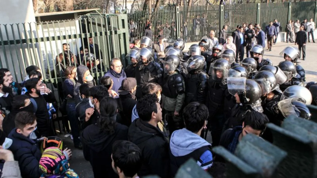 Anti-Government Protests Erupt at Tehran Universities